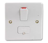 MK (ELECTRIC) 13A DP Switched Fused Spur, White