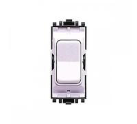 MK (ELECTRIC) Aspect 10 Amp 2 Way Centre Off MK White Retractive Switch Module