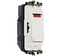 MK Electric Aspect 20 Amp 1 Way DP Switch Module with Neon Indicator