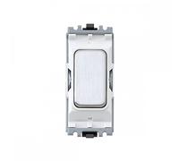 MK Electric Grid Plus 1 Module White Blank Insert