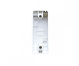 MK Electric K2031WHI Surface Dual Box for Two 1 Gang Logic Plus Accessories, White, 40 mm