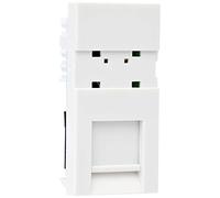 MK Electric Logic Plus Rj45 Cat 5E Euro Datacom Module