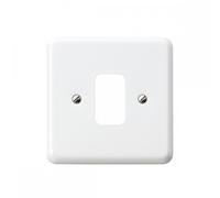 MK Electric Metalclad Plus Grid Plus 1 Module Frontplate