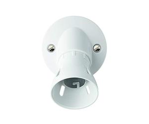MK K1172RPWHI Angled Batten Lamp Holder