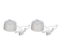 MK K3192RPWHI 1.5 m Two Way Ceiling Switch (Pack of 2)