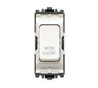 Mk K4896Wcwhi Grid Plus Grid Switch 20 Amp Double Pole (White) Marked Wine Cooler