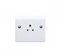 Mk K770WHI 2A 1-Gang Round Pin Socket