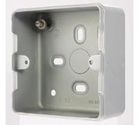 MK K8891 ALM - Grid Plus Metalclad - One/Two Gang Surface Grid Switch Box