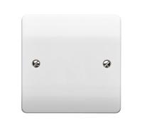 MK Logic Plus K1090WHI White Moulded 20A Unfused Flex Outlet