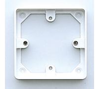 Mk Mkk2134Whi 20mm Deep Logic 1 Gang Plus Mounting Frame White Color