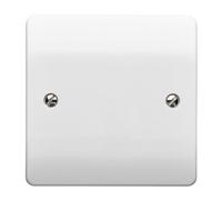 MK Logic Plus K5045WHI White Moulded 1G 45A Unswitched Cooker Connection Unit