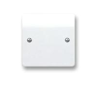 MK Logic Plus White 1 Gang Blanking Plate K3827WHI WHITE 86x86mm