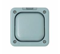 MK Masterseal Plus K56400GRY 10A 1G Single Pole 1-Way Switch