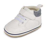 MK MATT KEELY Baby Boys Girls Soft Sole Sneakers Infant PU Leather Shoes Prewalkers