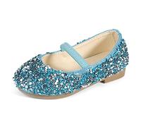 MK MATT KEELY Girls Party Wedding Shoes Mary Jane Ballet Dress Flat with Bow for 2-7 Years Toddlers Kids