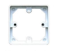 Mk Mkk2134Whi 20mm Deep Logic 1 Gang Plus Mounting Frame White Color