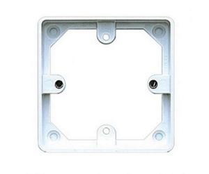 Mk Mkk2134Whi 20mm Deep Logic 1 Gang Plus Mounting Frame White Color