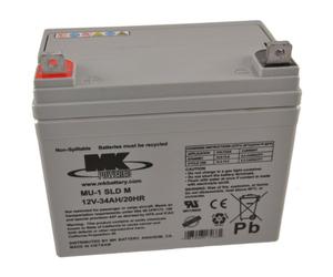 MK MU-1 SLD M-2 12V 35Ah Mk Sealed Lead Acid Agm Mobility Scooter Battery