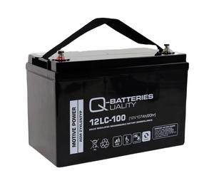 MK Powered 98Ah Upgrade AGM VRLA 12V 107ah Q-Batteries 12LC-100 (F12 M8)
