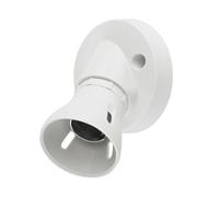 Mk White Bayonet Cap (B22) Angled Batten Lampholder