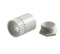 Mk White Female 25mm Adaptor (H)25mm