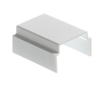 Mk White (H)40mm (W)25mm Trunking Coupler