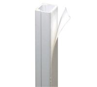 Mk White Rectangular Trunking Length,(W)25mm (L)2M
