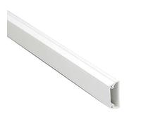 Mk White Square Mini Trunking (D)16mm 2M