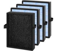 MK04 Replacement Filter Compatible with AROEVE MK04 MG04JH, 4 Pack H13 True HEPA Filter, Compared to Part #MK04LX