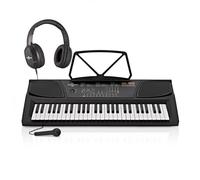 MK1000 Electric Piano Keyboard for Kids & Beginners, 54 Key | For first-time players, 20 voices and 10 rhythms, built-in teaching function, record and playback