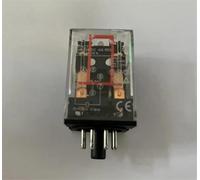 MK2P-I MK2P Small Electromagnetic Relay 8PIN DC12V DC24V AC36V AC110V AC220V AC380V 1Pcs(AC110V)