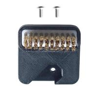 MK3S Heavy Duty Brass Wire Brush + Metal Parts Cleaner Welding Debris and Oxidation Efficient Clean