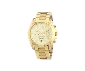 MK5605 Michael Kors Bradshaw Quartz Chronograph Date Women's Watch, Gold, 38mm Face, 100m Water Resistant