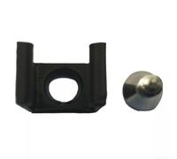 Mk6 & Mk7 Fuel Flap Filler Door Repair Kit with ABS Repair Clip and Self-Tapping Screw for Fuel Tank Cap Replacement