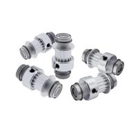 MK7 MK8 Timing Pulley Aluminum 16 Tooth Compatible with 3D Printer Parts MK Extruder Replicator left Y-axis Synchronous Wheel kit.(1 Piece)