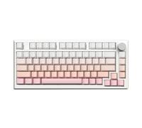 MK750 DIY Kit RGB Backlight Hot Swap 82-Tri-Mode Bluetooth Wireless Gaming Mechanical Keyboard(WHITE SAKURA)