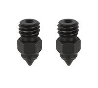 MK8 Nozzles ，Compatible For CR 6 SE Nozzle CR5 Pro/Ender 3 S1 Pro/CR10 V2/Ender5 0.2/0.4/0.6/0.8mm Lated Hard(Hard steel -2pcs,0.6mm)