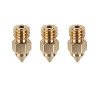 MK8 Nozzles ，Compatible For CR 6 SE Nozzle CR5 Pro/Ender 3 S1 Pro/CR10 V2/Ender5 0.2/0.4/0.6/0.8mm Lated Hard(Brass -3pcs,0.8mm)
