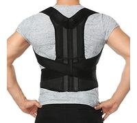 MKAK Full Back Support Brace for Women Men Upper and Lower Back Pain Relief Thoracic Kyphosis Rounded Shoulders Compression Vest(L)