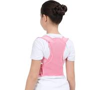 MKAK Kids Posture Corrector,Kids Posture Trainer Back Brace Straightener Back Stabiliser Back Straightener(Pink,X-S)