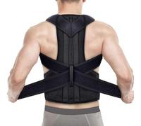 MKAK Plus Size S-3XL Posture Corrector, Improve Hunchback Reshape Your Body Back Brace Adjustable Back Support Belt Men Women(XX-Large)