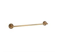 MKAK Towel Racks, for Bathroom Accessories Various Sizes Wall Mounted Antique Brass Bathroom Single Pole Bath Towel Holder(40cm)