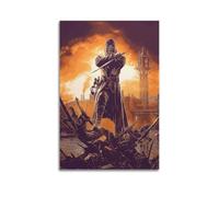 MKALDXCC Dishonored 2 Poster Poster Decorative Painting Canvas Wall Posters And Art Picture Print Modern Family Bedroom Decor Posters 24x36inch(60x90cm)