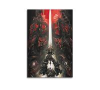MKALDXCC Final Fantasy Game Poster Poster Decorative Painting Canvas Wall Posters And Art Picture Print Modern Family Bedroom Decor Posters 12x18inch(30x45cm)
