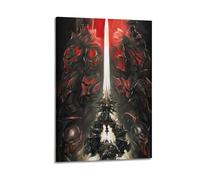 MKALDXCC Final Fantasy Game Poster Poster Decorative Painting Canvas Wall Posters And Art Picture Print Modern Family Bedroom Decor Posters 12x18inch(30x45cm)