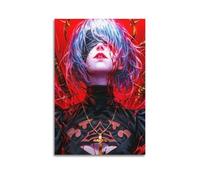 MKALDXCC Nier Automata 2b Art Poster Poster Decorative Painting Canvas Wall Posters And Art Picture Print Modern Family Bedroom Decor Posters 08x12inch(20x30cm)