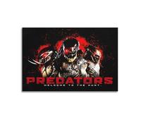 MKALDXCC Predator Welcome to The Hun Poster Poster Decorative Painting Canvas Wall Posters And Art Picture Print Modern Family Bedroom Decor Posters 08x12inch(20x30cm)