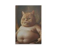 MKALDXCC Vintage Japanese Cat Poster3 Poster Decorative Painting Canvas Wall Posters And Art Picture Print Modern Family Bedroom Decor Posters 20x30inch(50x75cm)