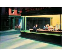 MKANLKX Legends Boulevard Of Broken Dreams Nighthawksround Full Drill Diamond Kits For Beginners, Boys Decompressions Art Gift 40X50Cm