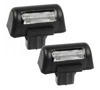 MKAREPART 2X Pair Car Rear Back Number Plate Light and Bulb Compatible with Tourneo Connect 2002-2013 Transit MK5 MK6 MK7 1995-2014 86VB-13550-AJ 1732840 1672263